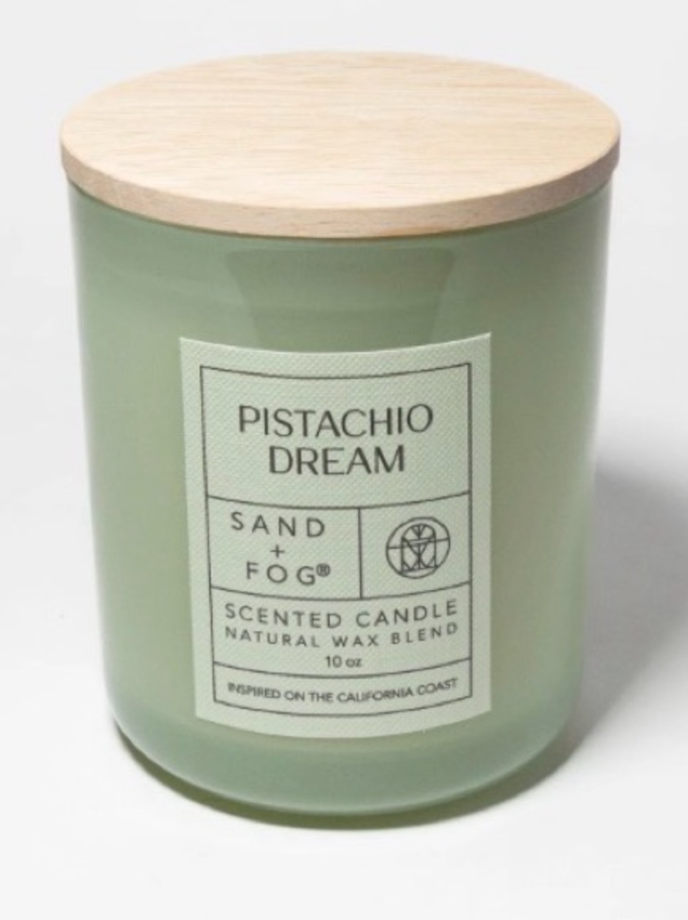 Sand + Fog Pistachio Dream Scented Candle - Green